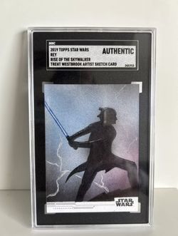 Star Wars Rey Art Signature 