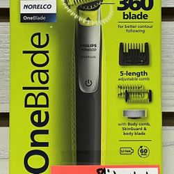 Philips Norelco OneBlade 360 Face & Body Shaver New 