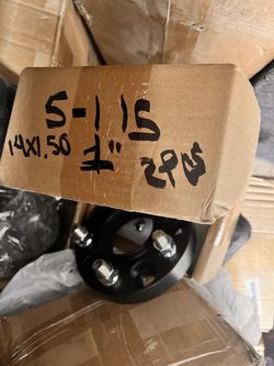 5-115 SPACERS 2 PIECES BRAND NEW Espaciadores 5-115 dos piezas