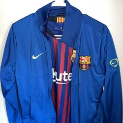 Nike FC Barcelona Official Jacket (Size: adult Small)