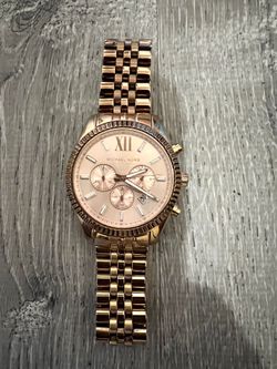 Michael Kors Rose Gold Watch 