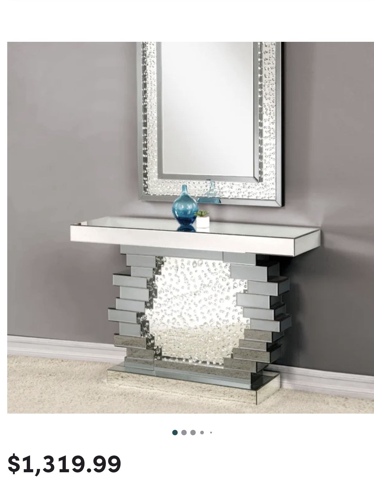 Mirrored Console Table 