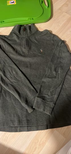Men’s Polo Half Zip Sweater