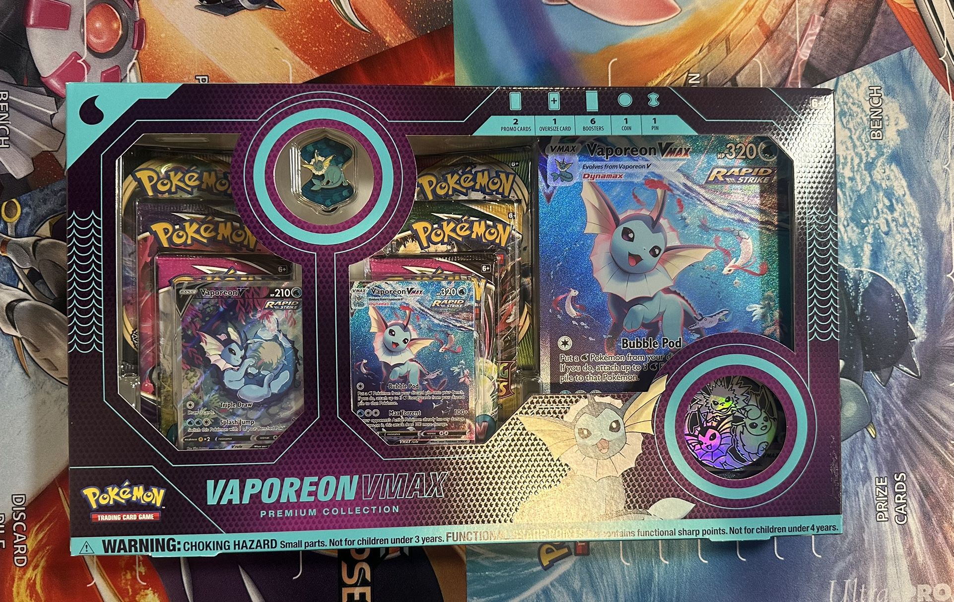 Vaporeon VMAX Premium Collection