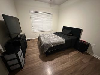 Full-Size Black Bedroom Set + Mattress – $250 OBO – MUST GO ASAP