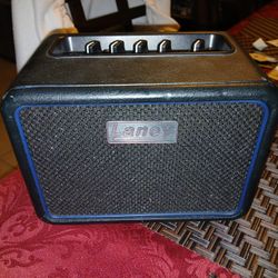 Laney Battery powered bass practice amp.