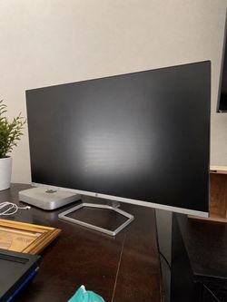 HP 27-Inch Monitor Silver