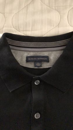 Banana Republic Men’s Black Polo-style Shirt
