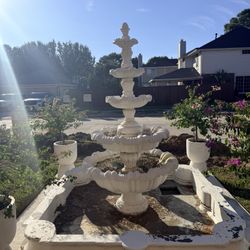5 Tier Concrete Fountain 