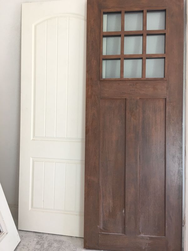 Simple Exterior Solid Wood Doors For Sale for Large Space