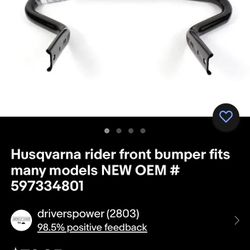 Husqvarna Riding mower BUMPER