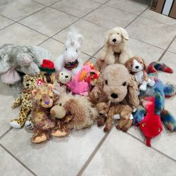 Various Stuffed Animals