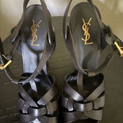 YSL platform Sandal