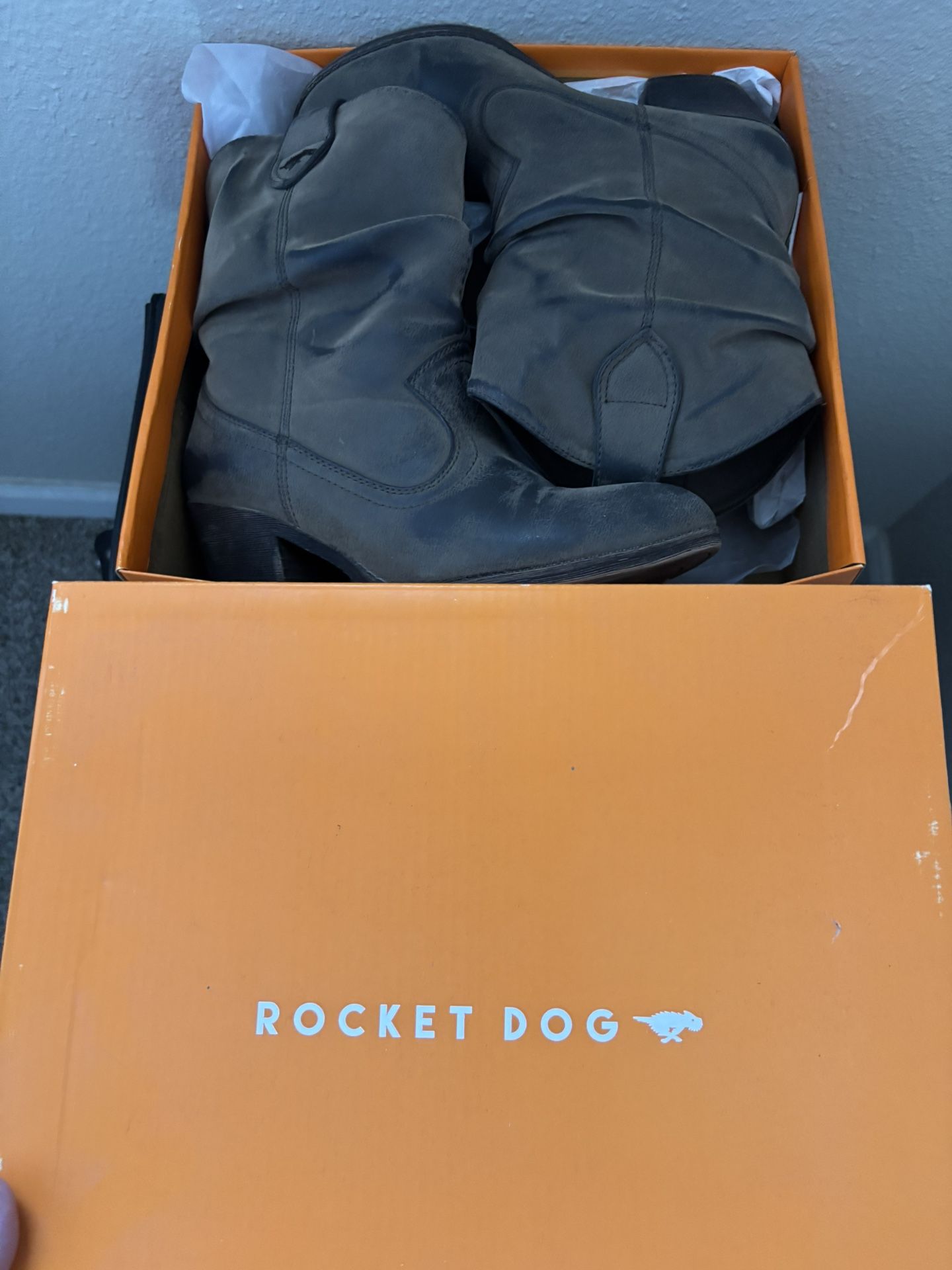 Brown Rocket Dog Cowboy Boots
