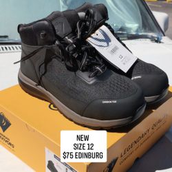 New Carbon Toe Work Boots 