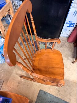 Wooden Rocking Chair