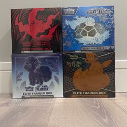 Pokemon Elite Trainer Boxes (Trades Too)