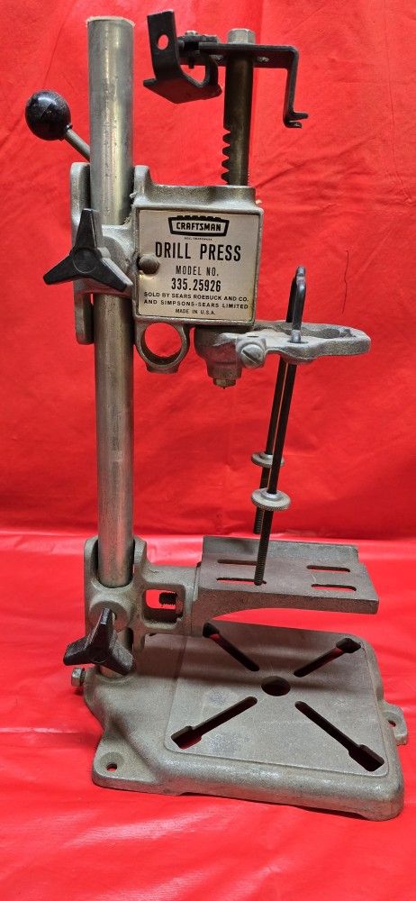 CRAFTSMAN DRILL PRESS. $20