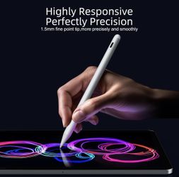 Apple Ipad Compatible Fast Charge Handheld Stylus Pen White New