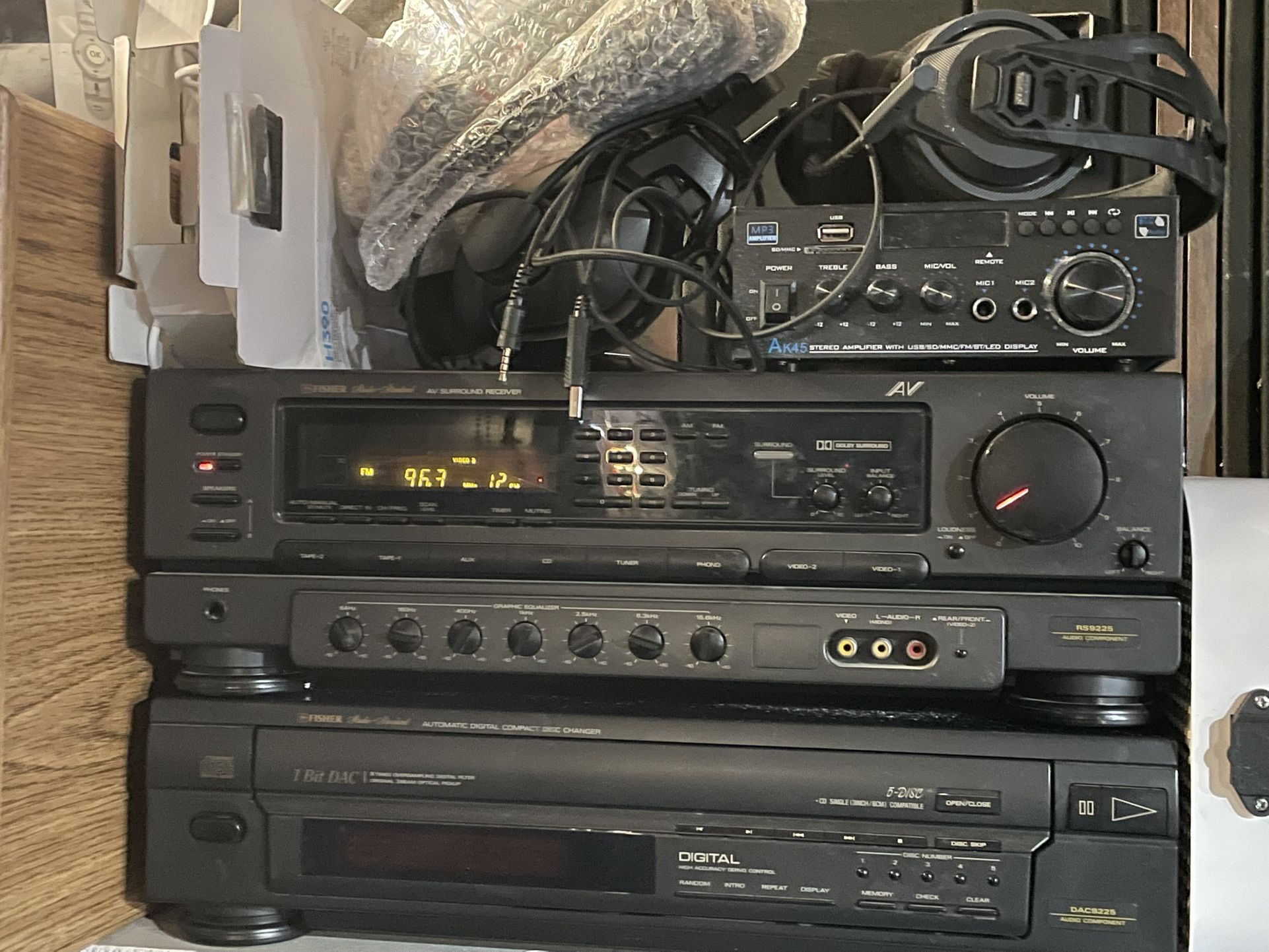 Fisher Amplifier, Works Great