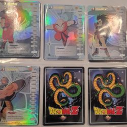 DBZ trading Cards - Hi-tech Cards all FOIL 