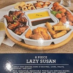 Lazy Suzan 6 Piece Serving