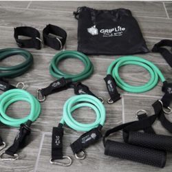 Bundle 10 Sets Cable Bands Yoga Workout Pilates