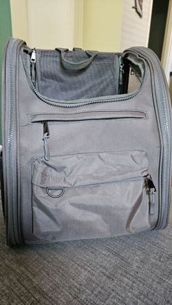 Dog pet hiking carrier backpack