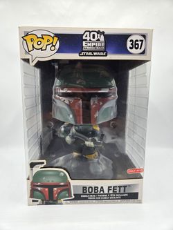 Funko Pop! Vinyl #367 Jumbo BOBA FETT 10" Empire Strikes Back 40th Star Wars