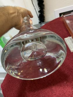 Vintage glass bottle