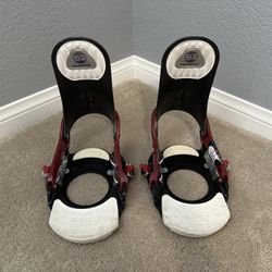 Vintage Burton SI-X Snowboard Bindings (circa 2000)