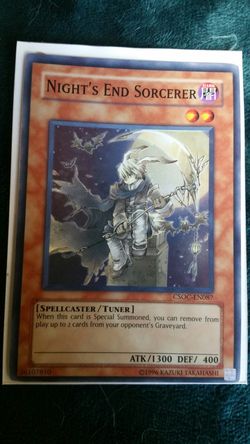 Night's End Sorcerer YuGiOh