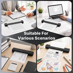labeer portable bluetooth inkless thermal printer