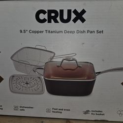 Copper Deep Pan