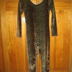 Halloween Cat suit costume, kids sz 4-6