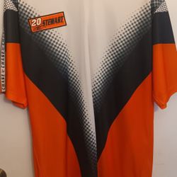  Chase Authentics Tony Stewart #20 NASCAR racing polo shirt Size Large
