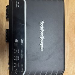 Pioneer Subs And Rockford Fosgate Amp