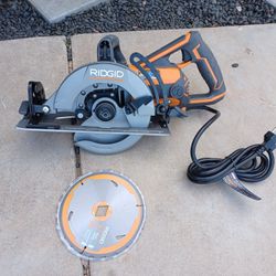 WORMDRIVE SAW RIDGID 