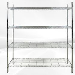 NSF W60xD18xH71 4 Tier Wire Shelving Shelves