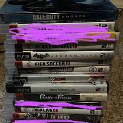 PS3 Games Lot 