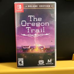 The Oregon Trail for Nintendo Switch Video Game console lite oled Trails