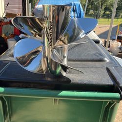 Brave Three Propeller (Brand New) Stainless Steel 