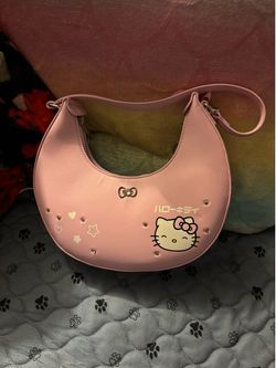 Hello Kitty Pink Charm Shoulder Bag