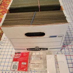 Big Lot 75 Pendaflex/Office Max Hanging Files+75 Clear Tab Inserts