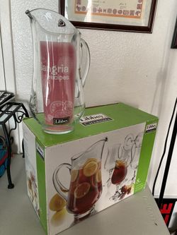 Libbey Pitcher Set 