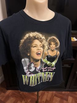 Whitney Houston T Shirt / Crop Top