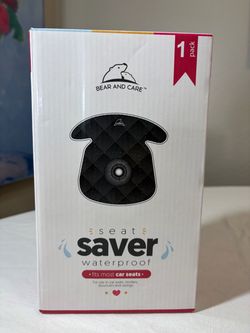 Bear and Care Waterproof Car Seat Saver Piddle Pad - NEW