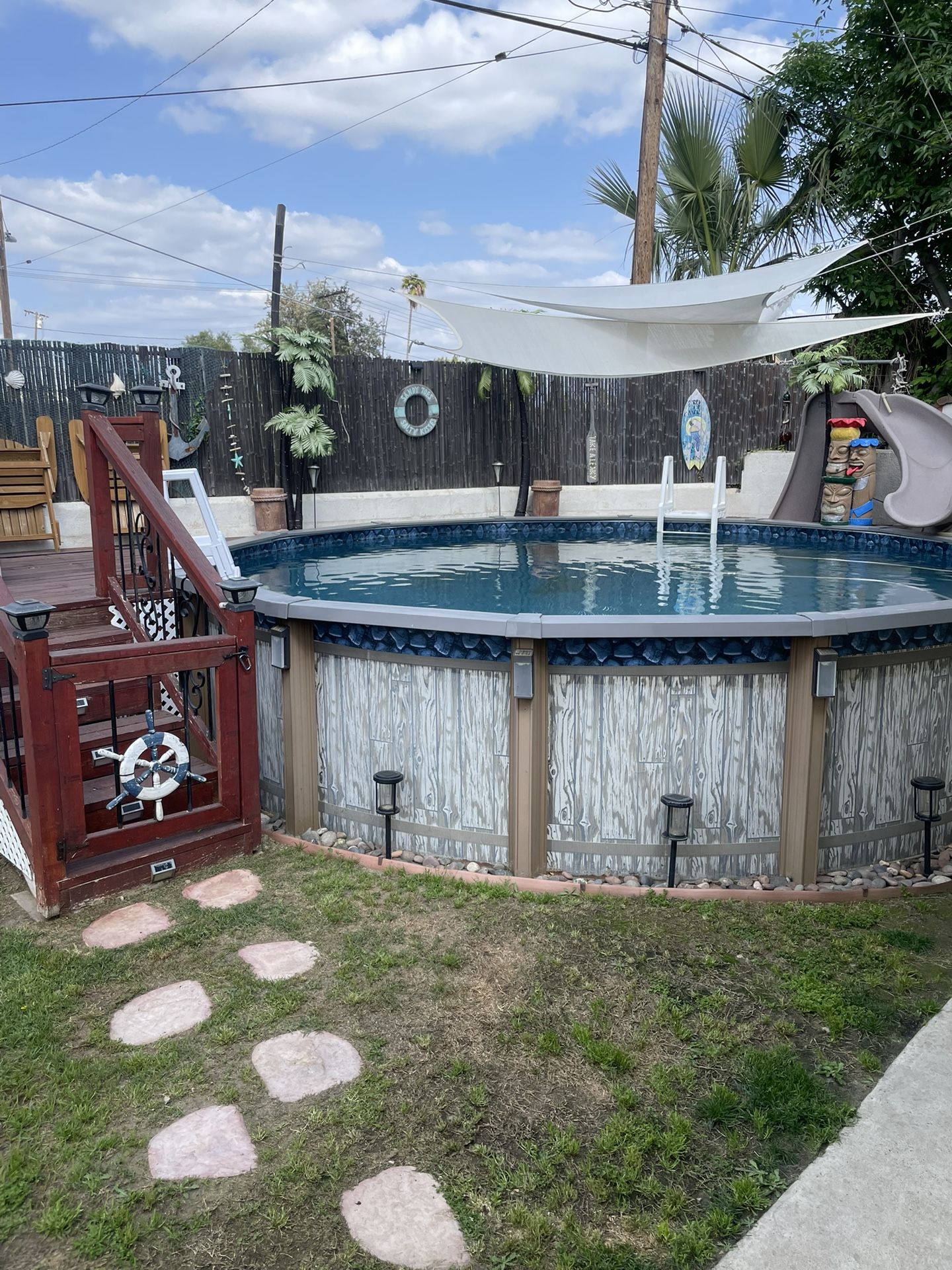 Above Ground Pool 18’ Plus Decks