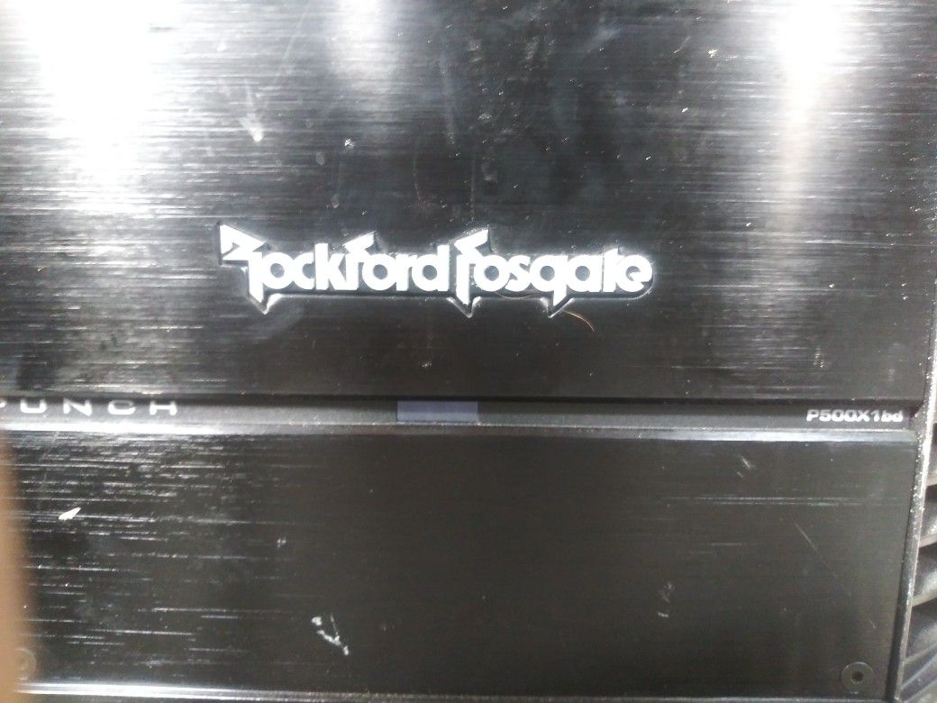Rockford Fosgate P500X Amp