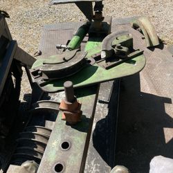 Greenlee Hydraulic Conduit Tubing Bender With Rolling Stand